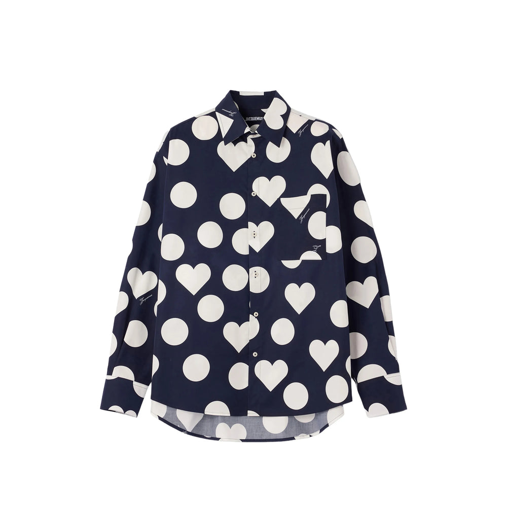 Jacquemus Blue Shirts Men JACQUEMUS