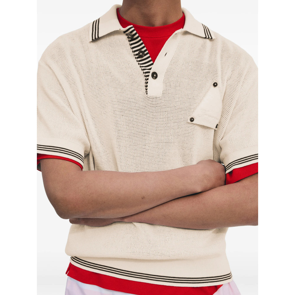 Jacquemus Neutrals Polo Shirts Men JACQUEMUS
