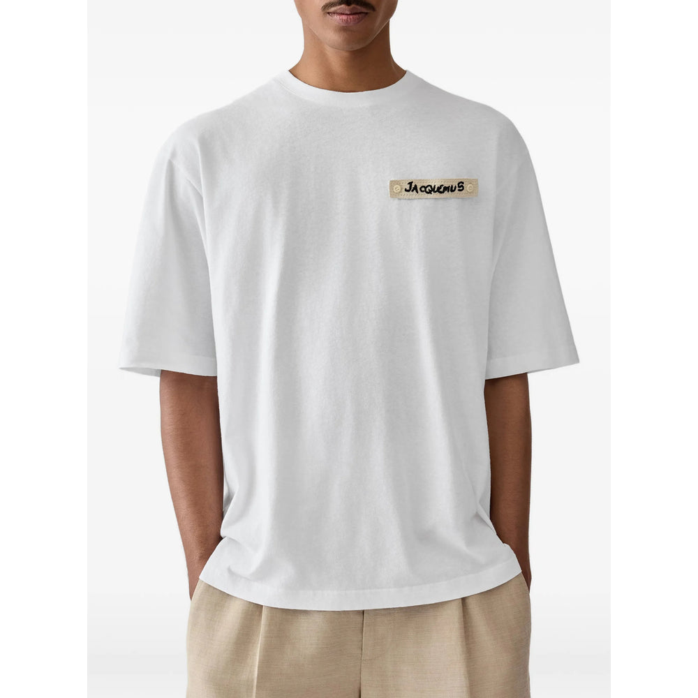 Jacquemus White T-Shirts & Vests - T-Shirts Men