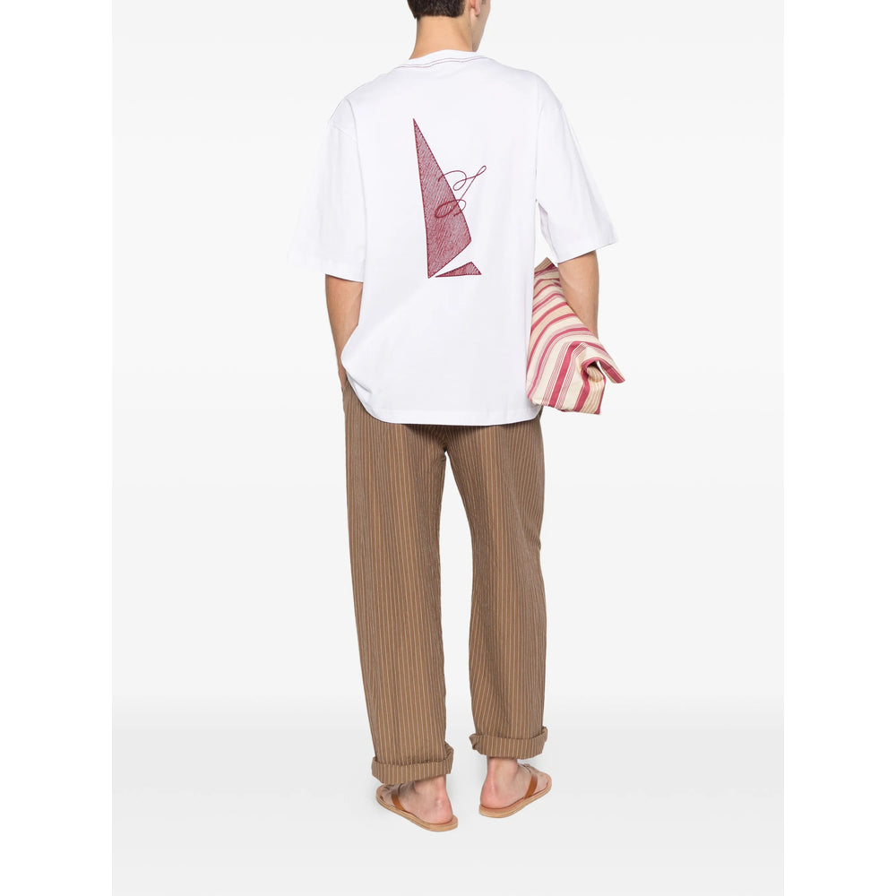 Jacquemus White T-Shirts & Vests - T-Shirts Men JACQUEMUS