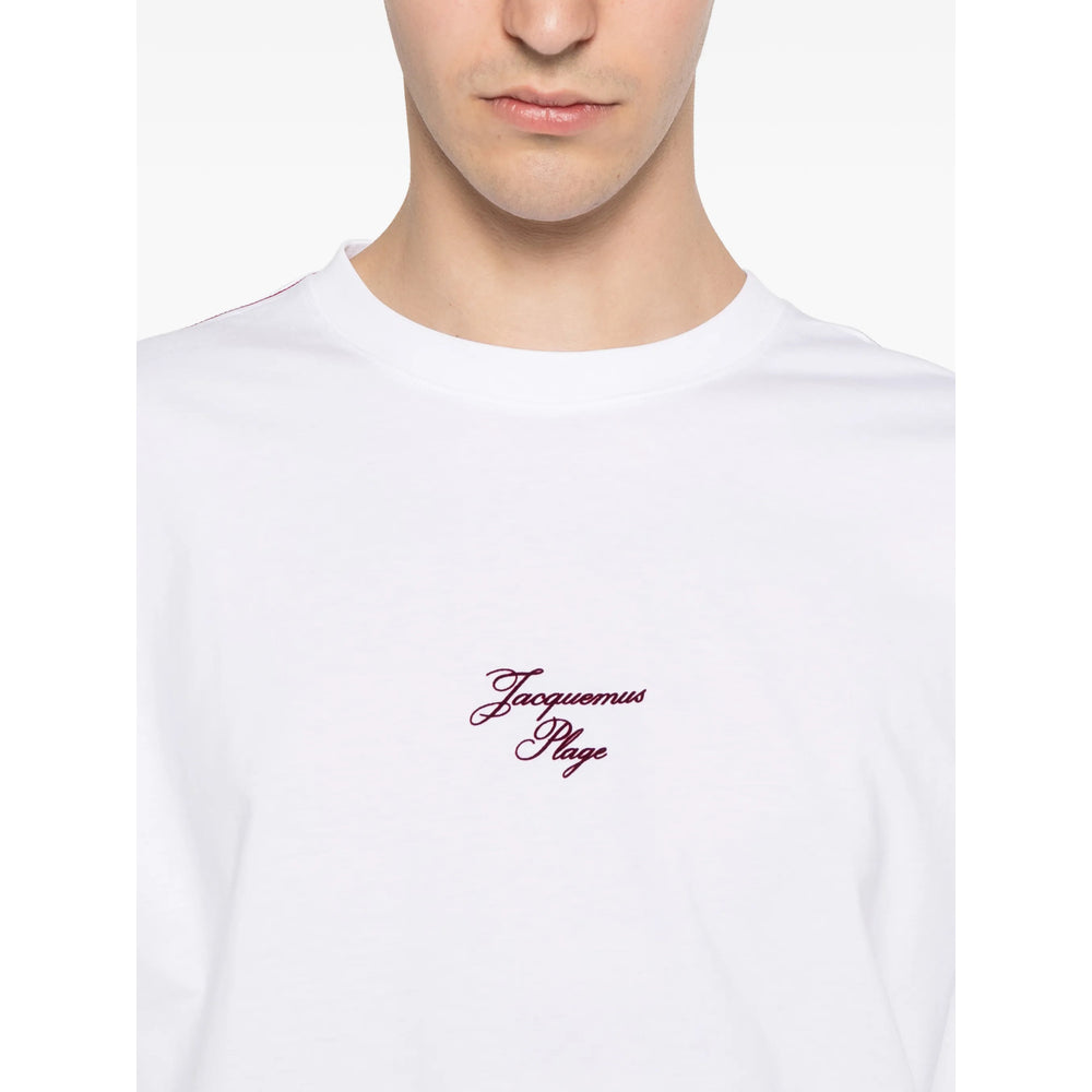 Jacquemus White T-Shirts & Vests - T-Shirts Men JACQUEMUS