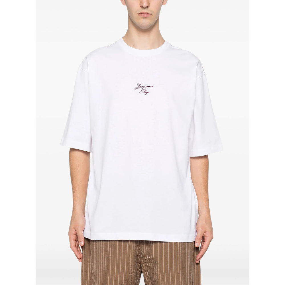 Jacquemus White T-Shirts & Vests - T-Shirts Men JACQUEMUS