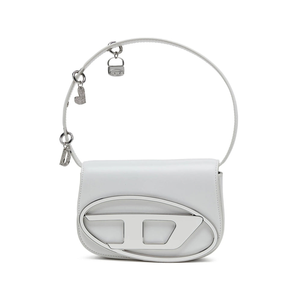Diesel White Shoulder Bags Women DIESEL