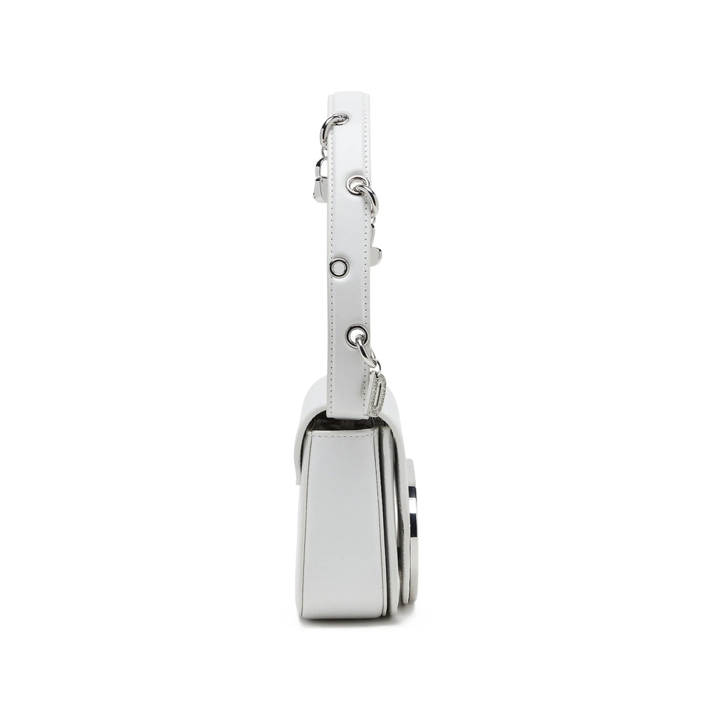Diesel White Shoulder Bags Women DIESEL