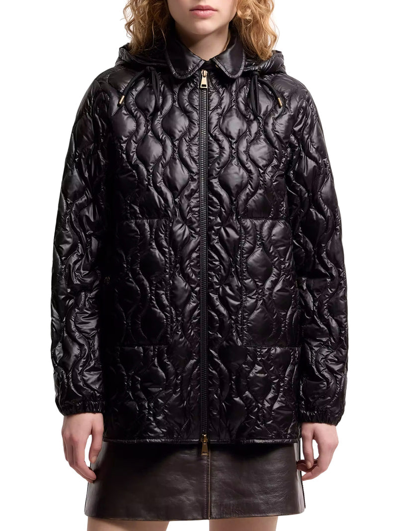Moncler Women Midi Balette Down Jacket With Geometric Quilting MONCLER