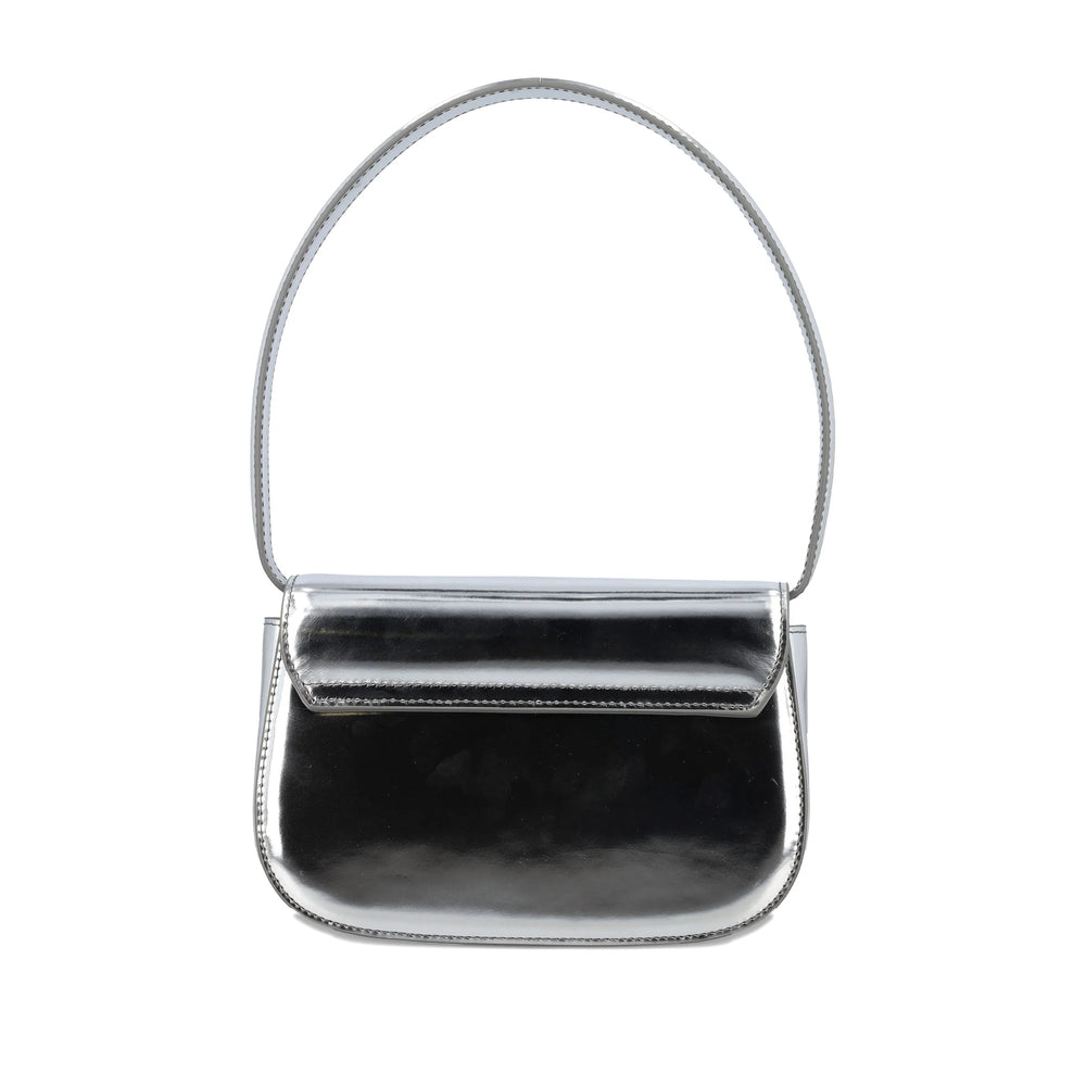 Diesel Silver Tote Bags Women DIESEL