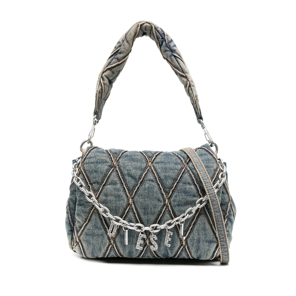 Diesel Blue Shoulder Bags Women DIESEL
