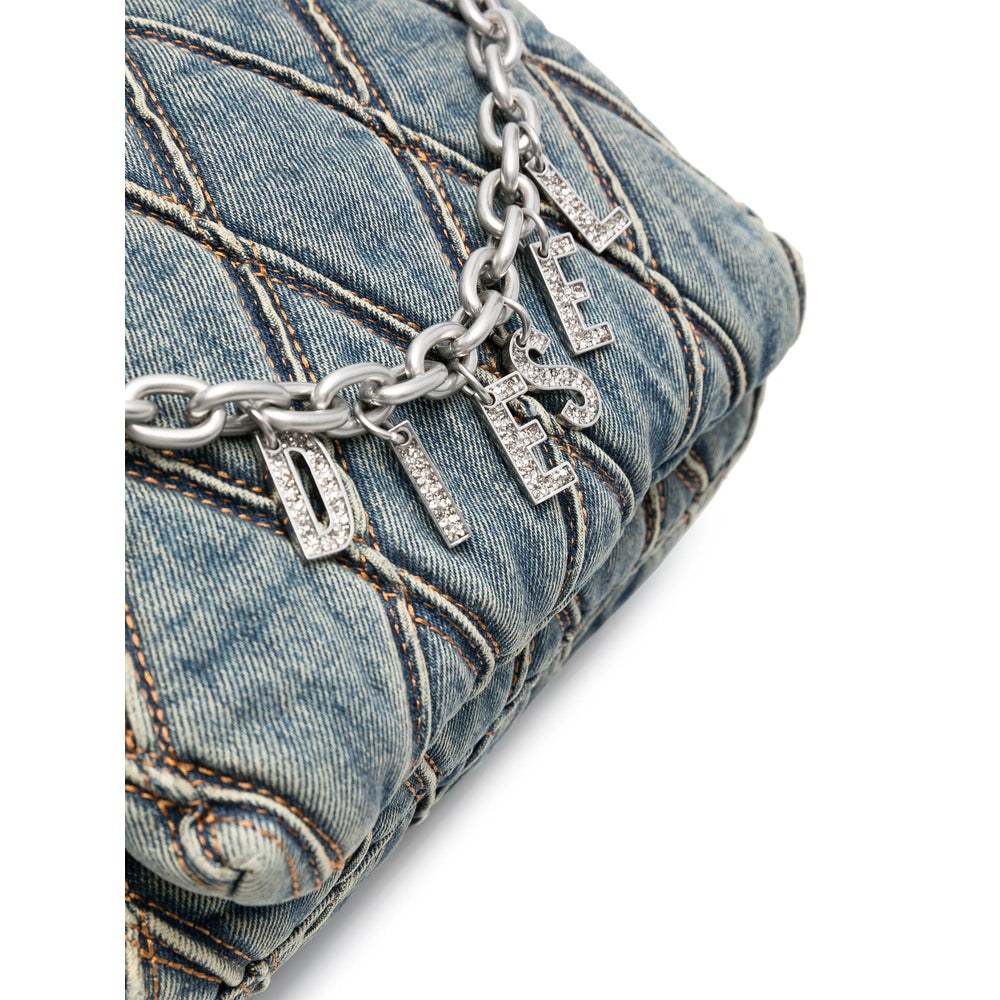 Diesel Blue Shoulder Bags Women DIESEL