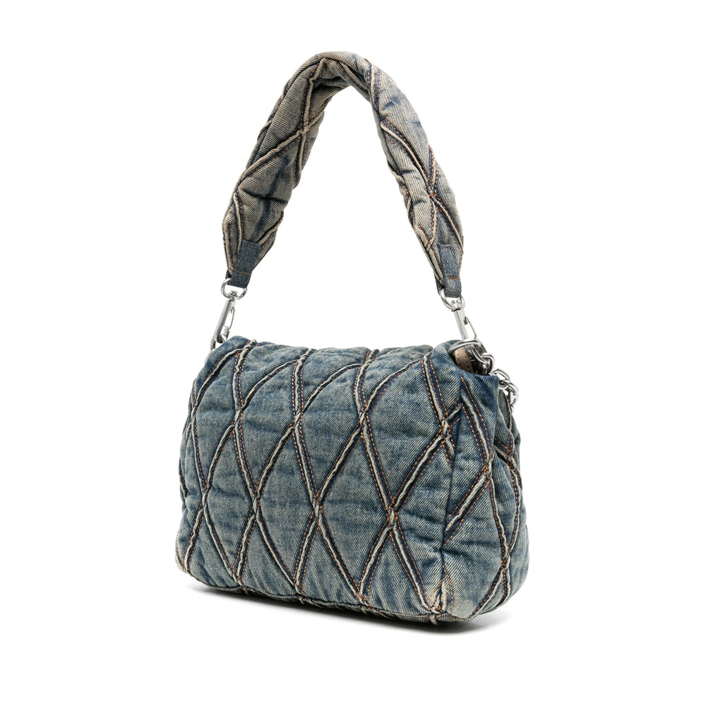 Diesel Blue Shoulder Bags Women DIESEL