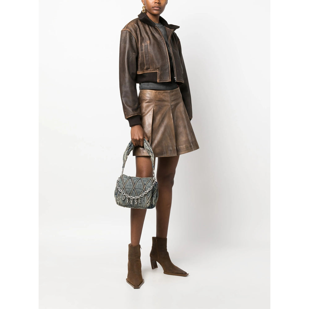 Diesel Blue Shoulder Bags Women DIESEL