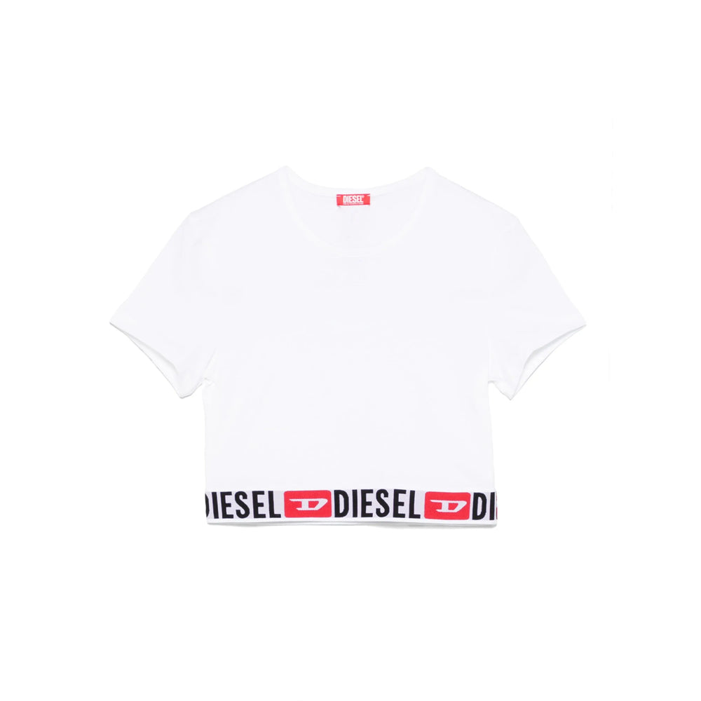 Diesel White Performance Tops - Performance T-Shirts Women DIESEL