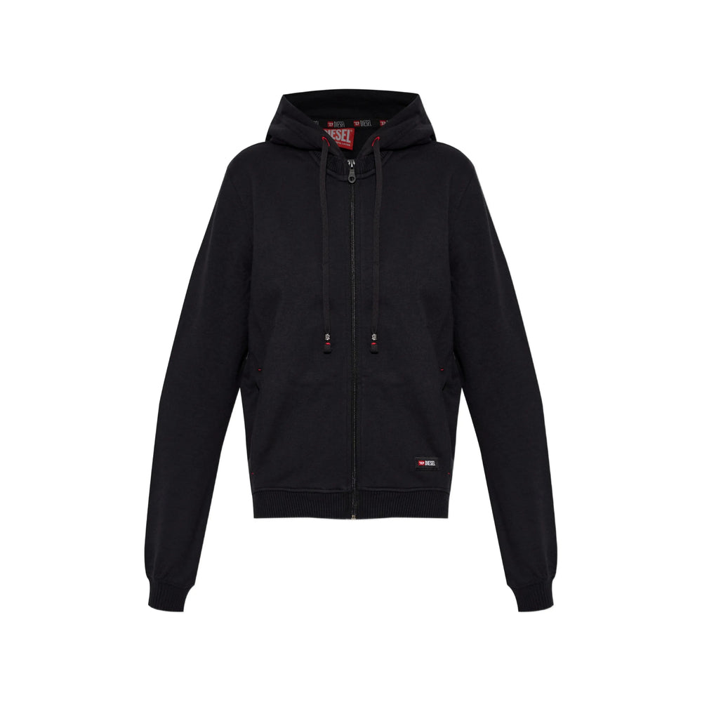 Diesel Black Tops - Hoodies Women DIESEL