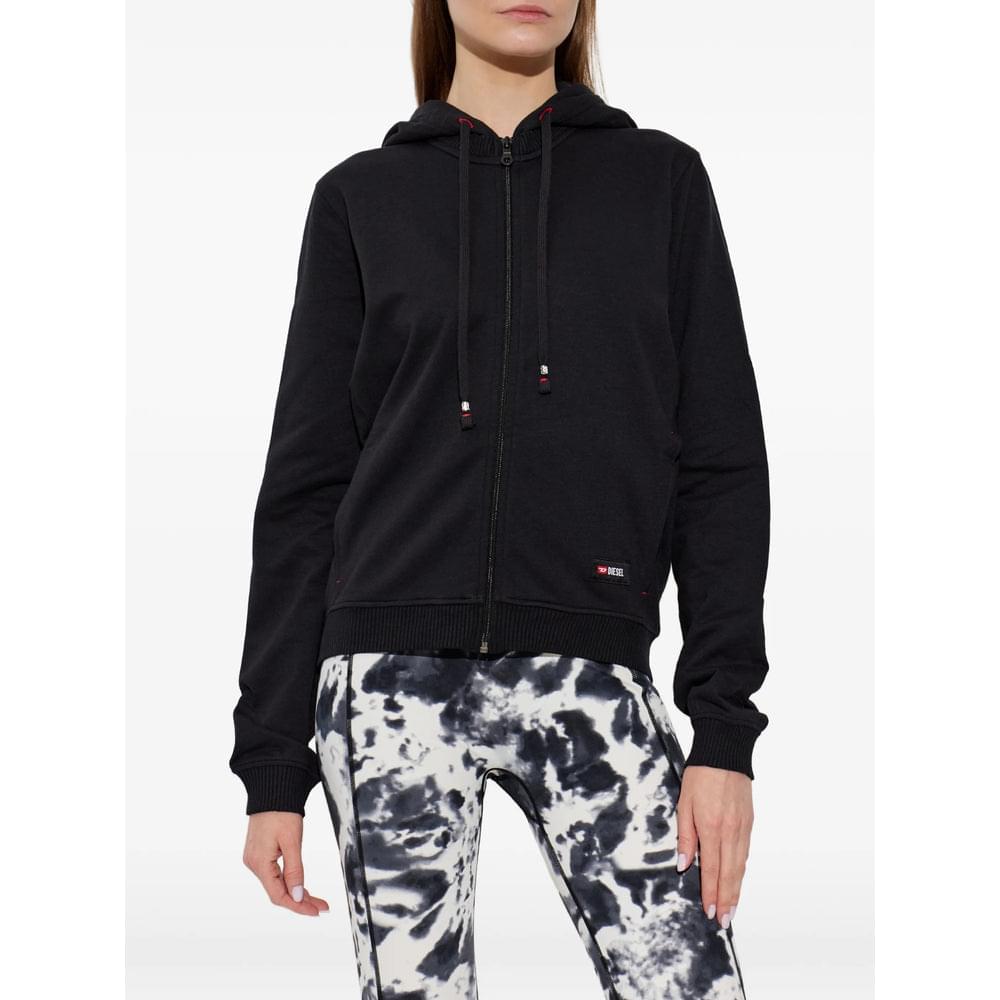 Diesel Black Tops - Hoodies Women DIESEL