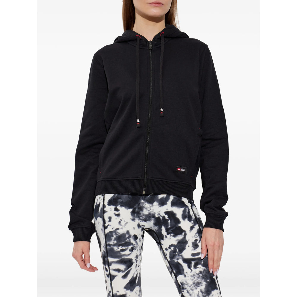 Diesel Black Tops - Hoodies Women DIESEL