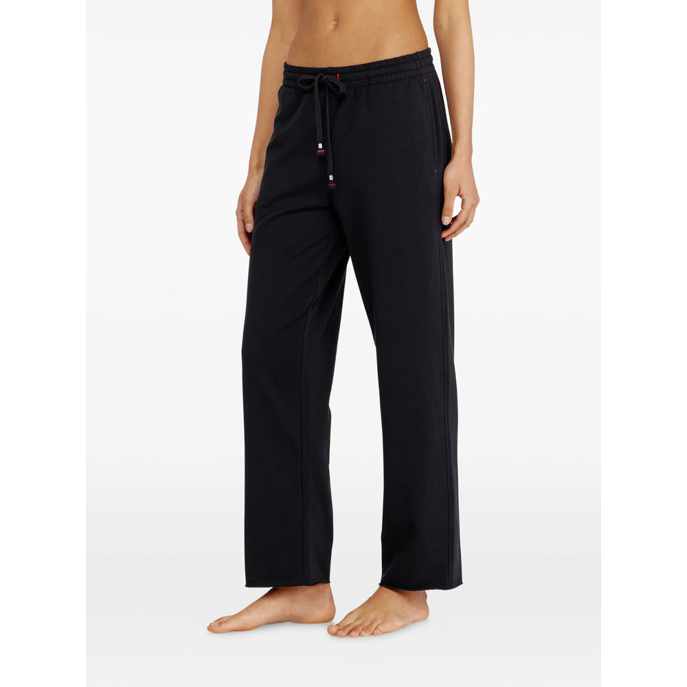 Diesel Black Trousers - Track Pants Women DIESEL