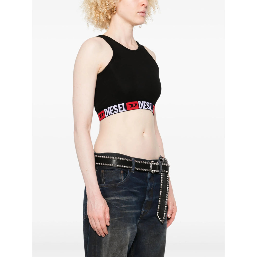 Diesel Black Tops - Vests & Tank Tops Women DIESEL