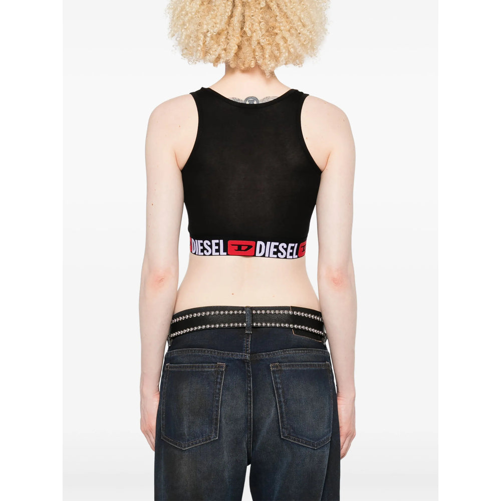 Diesel Black Tops - Vests & Tank Tops Women DIESEL