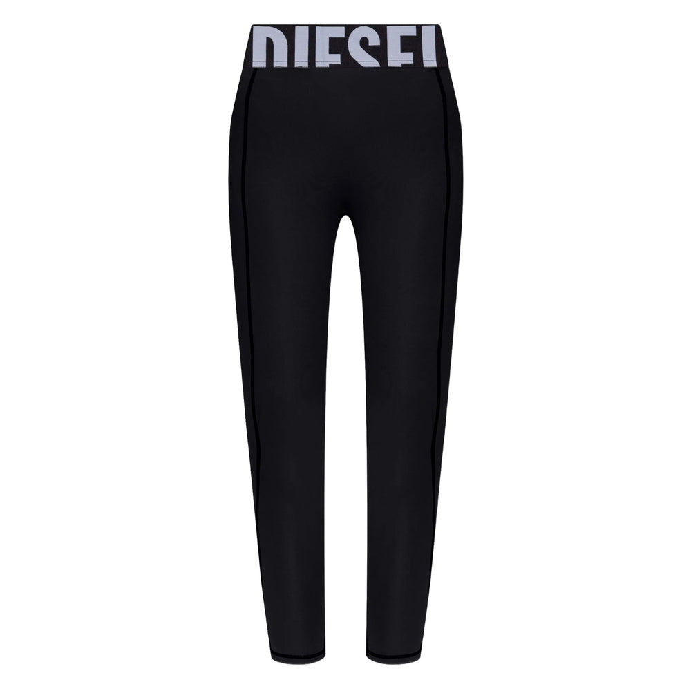 Diesel Black Trousers - Leggings Women DIESEL