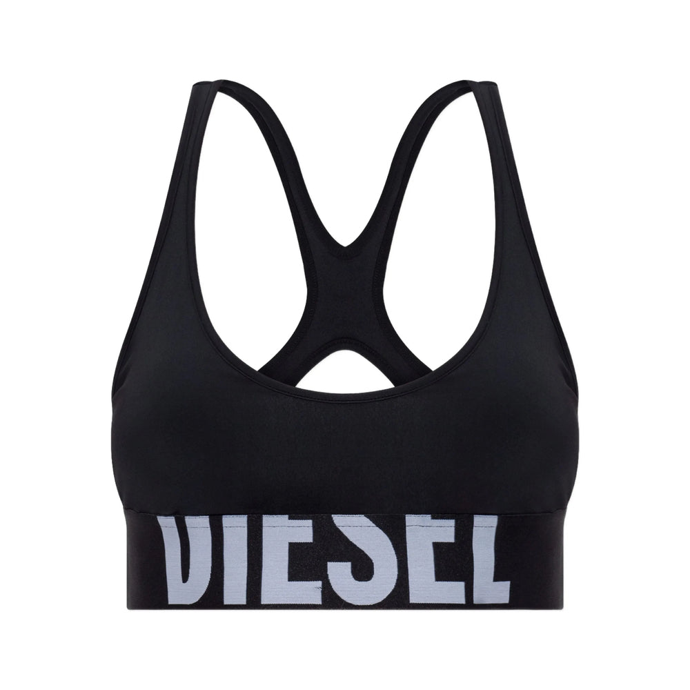 Diesel Black Performance Tops - Sports Bras Women DIESEL
