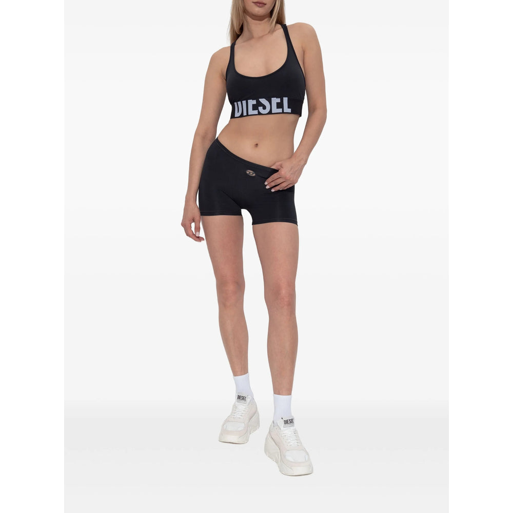 Diesel Black Performance Tops - Sports Bras Women DIESEL