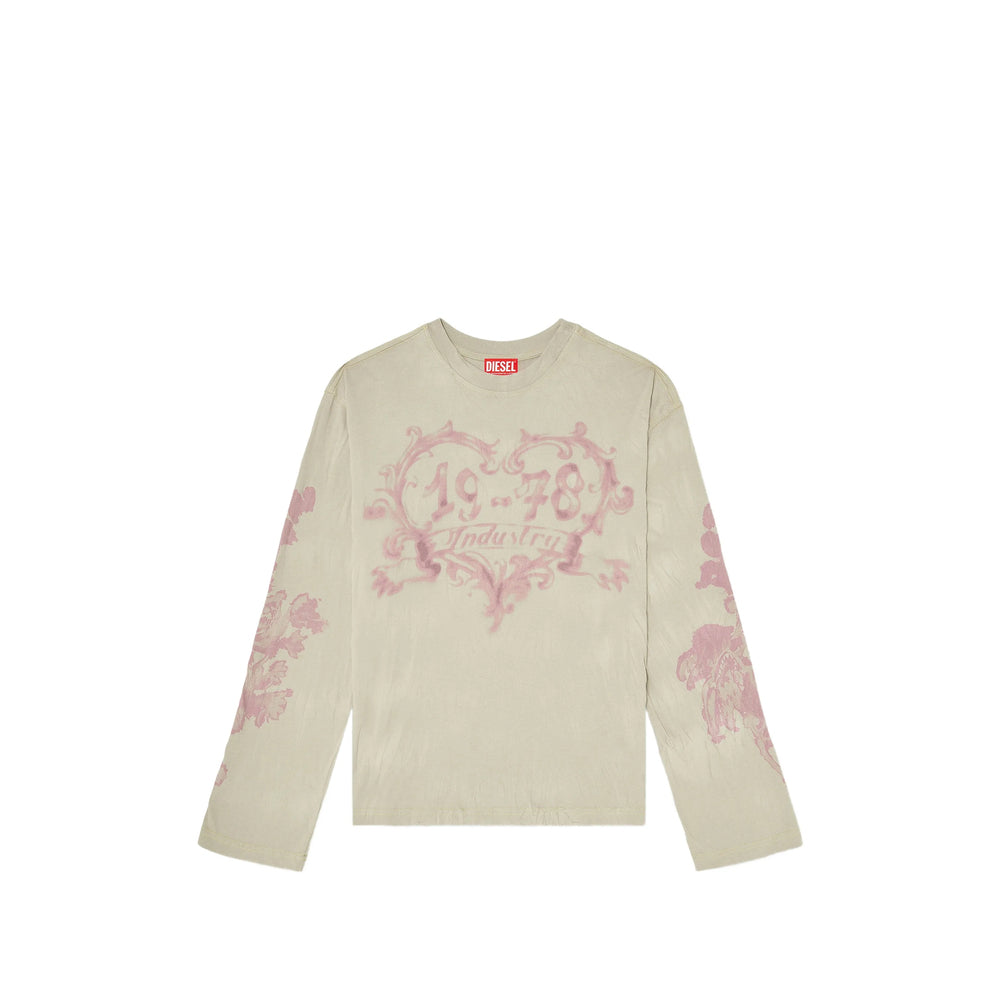 Diesel Neutrals Tops - T-Shirts & Jerseys Women DIESEL