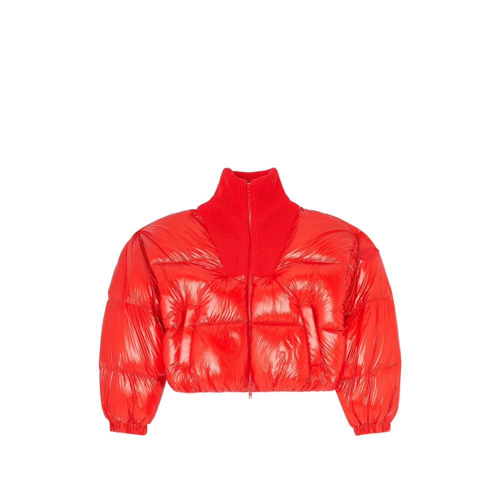 Diesel Red Jackets - Puffer Jackets Women DIESEL