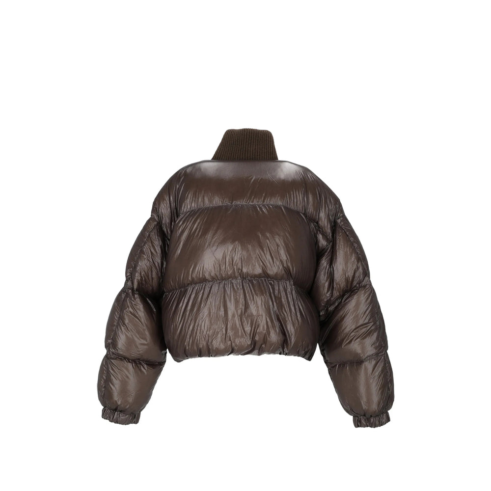 Diesel Brown Jackets Women DIESEL