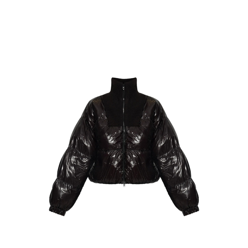 Diesel Black Jackets - Puffer Jackets Women DIESEL