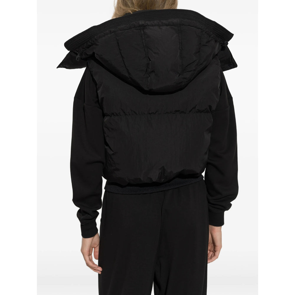 Diesel Black Jackets - Waistcoat & Gilets Women DIESEL