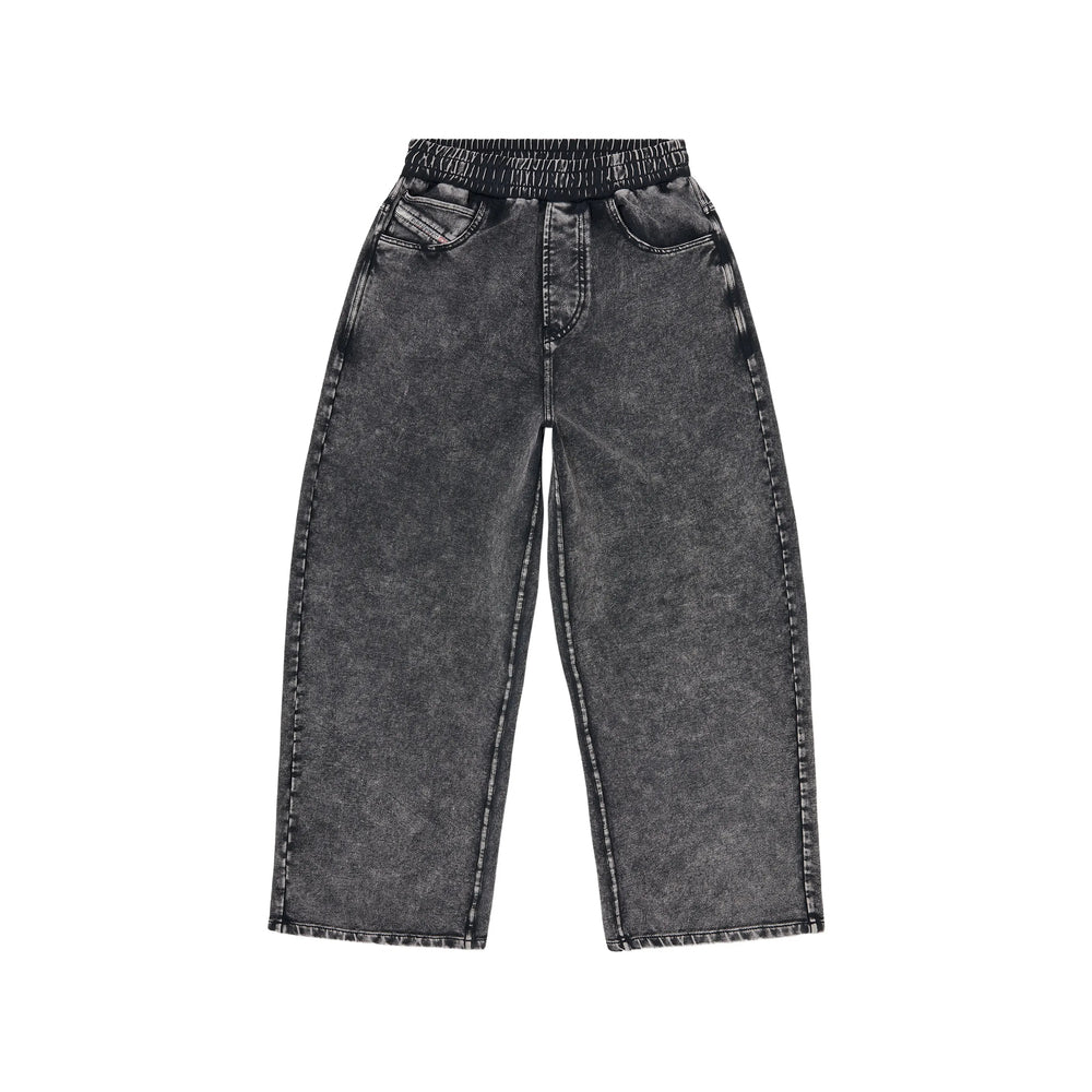 Diesel Grey Trousers - Track Pants Women DIESEL