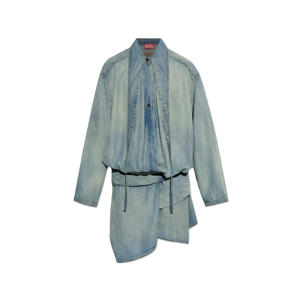 Diesel Blue Dresses - Day Dresses Women DIESEL