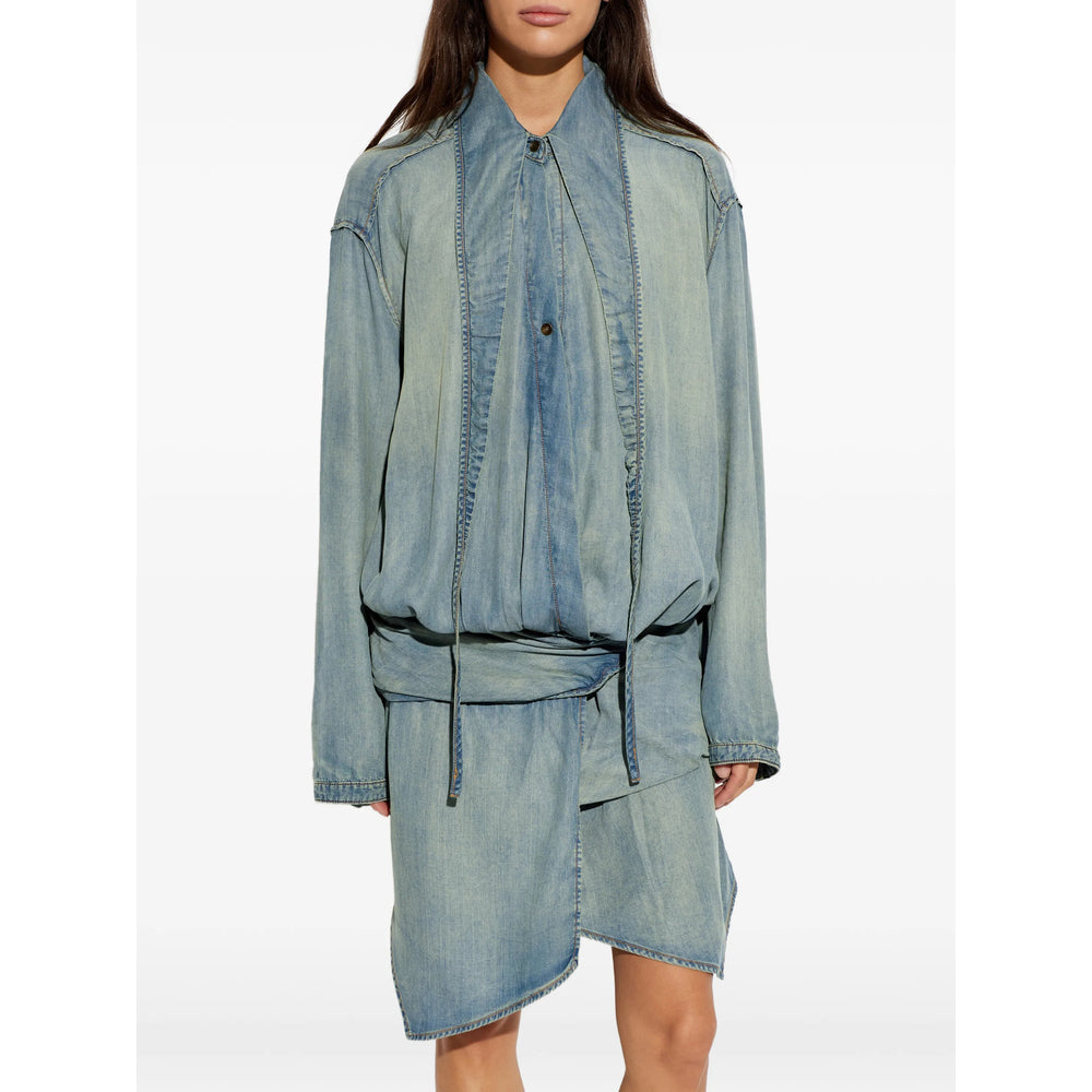 Diesel Blue Dresses - Day Dresses Women DIESEL