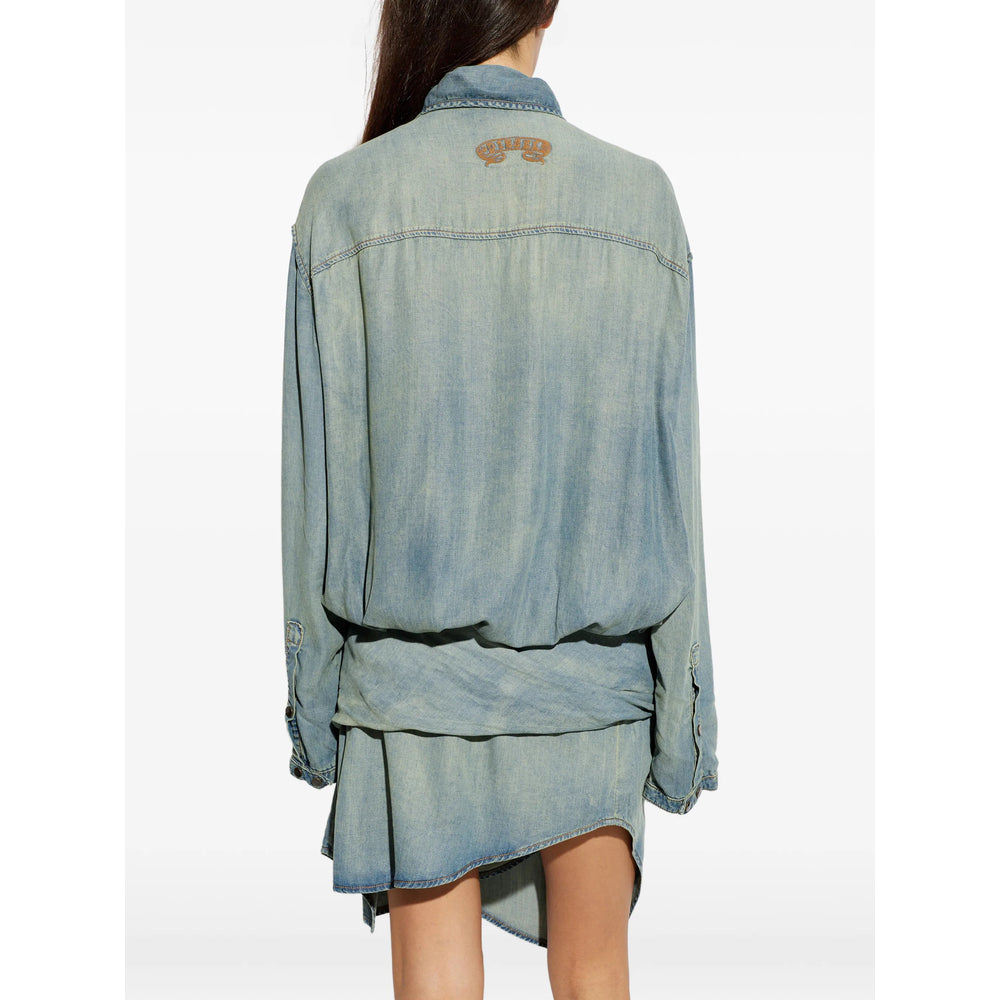 Diesel Blue Dresses - Day Dresses Women DIESEL