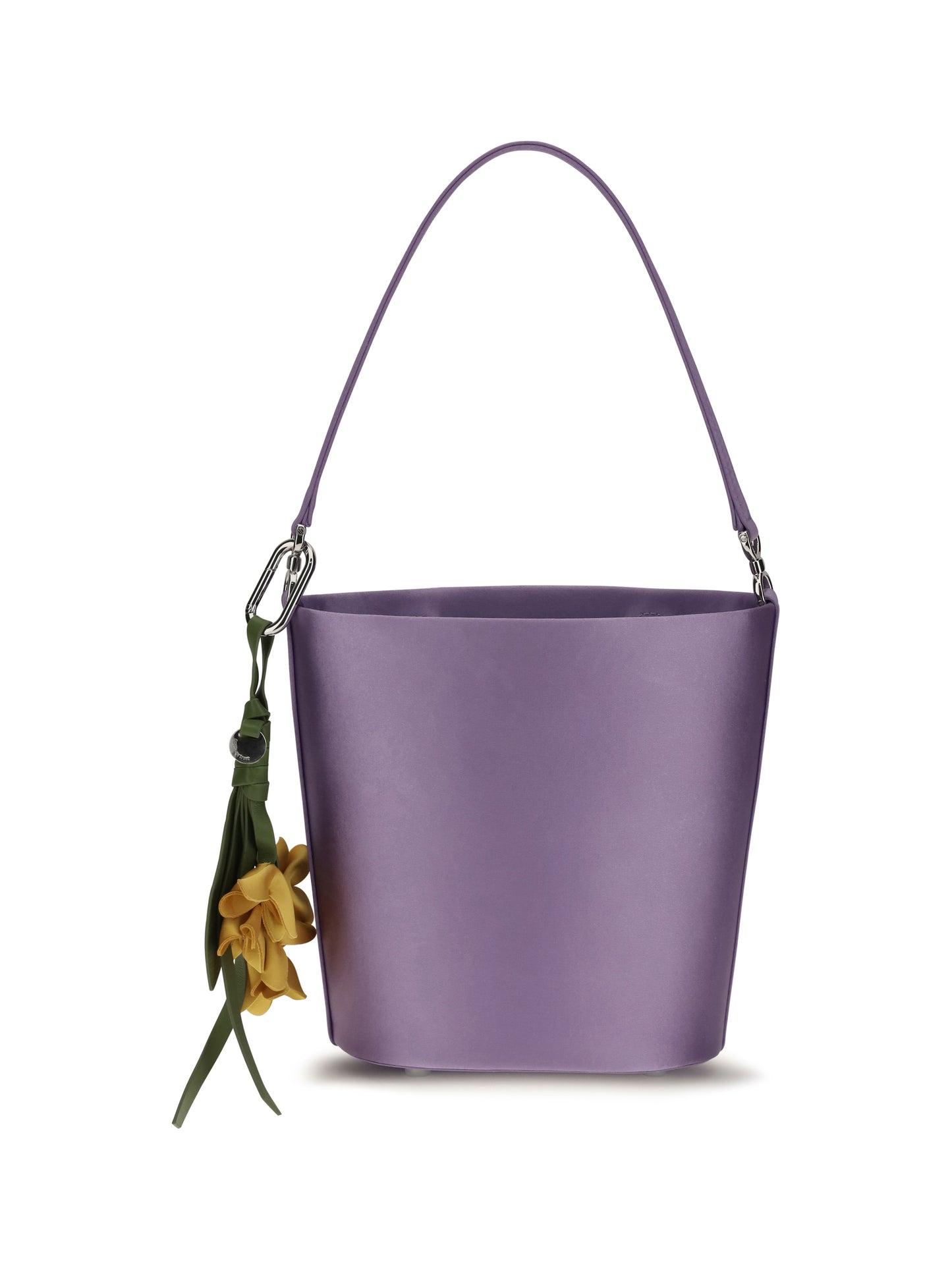 Self-Portrait Women Satin Bucket Bag SELF-PORTRAIT