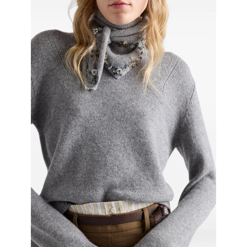 Prada Grey Knitwear - Jumpers Women PRADA