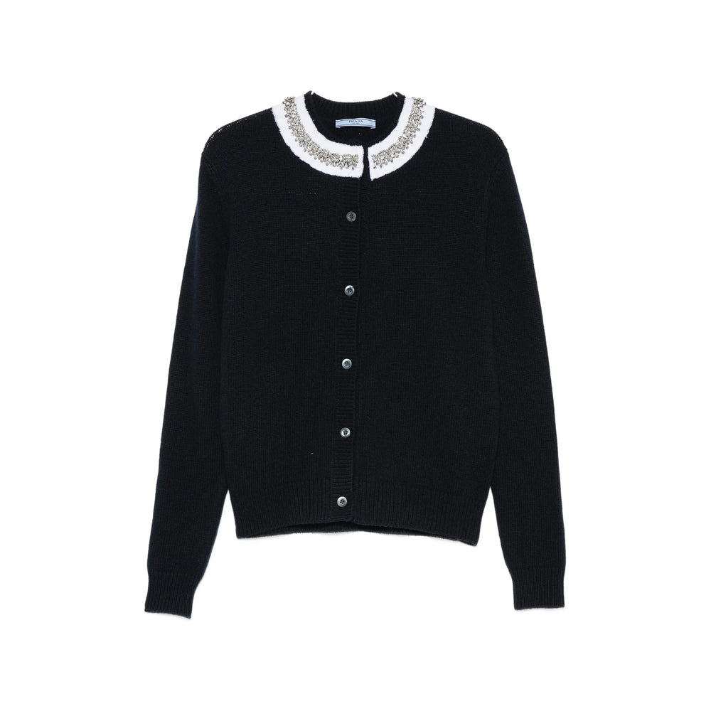 Prada Blue Knitwear - Cardigans Women