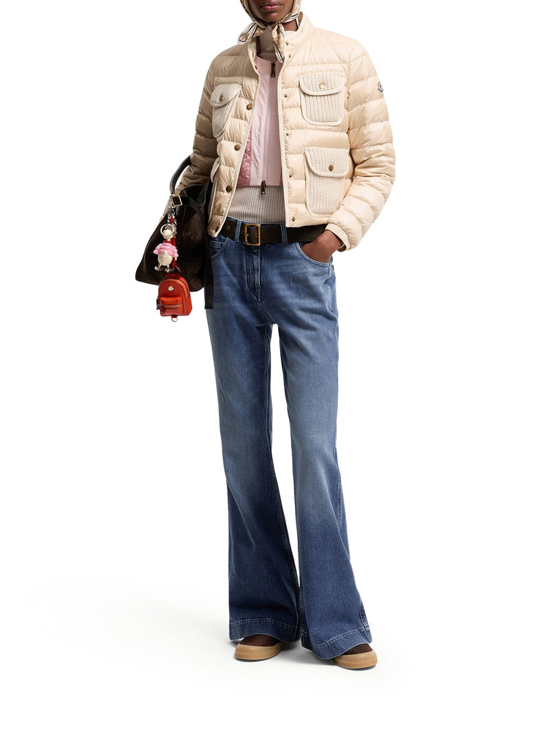 Moncler Women Wide Leg Denim Jeans MONCLER