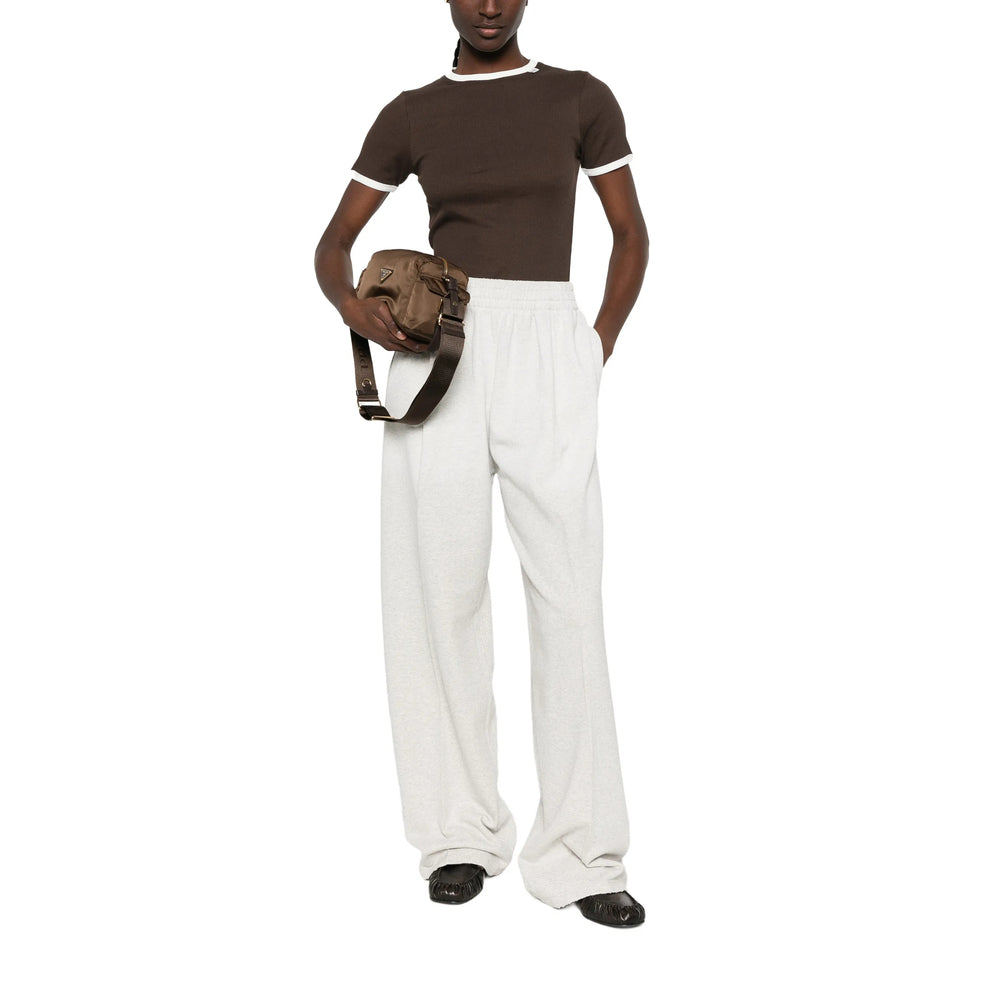 Prada Grey Trousers - Track Pants Women PRADA