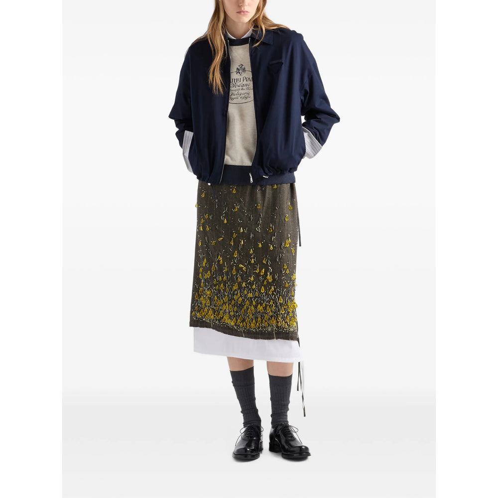 Prada Neutrals Tops - Sweatshirts Women PRADA