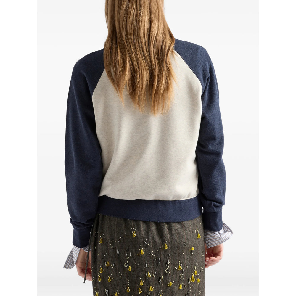 Prada Neutrals Tops - Sweatshirts Women PRADA