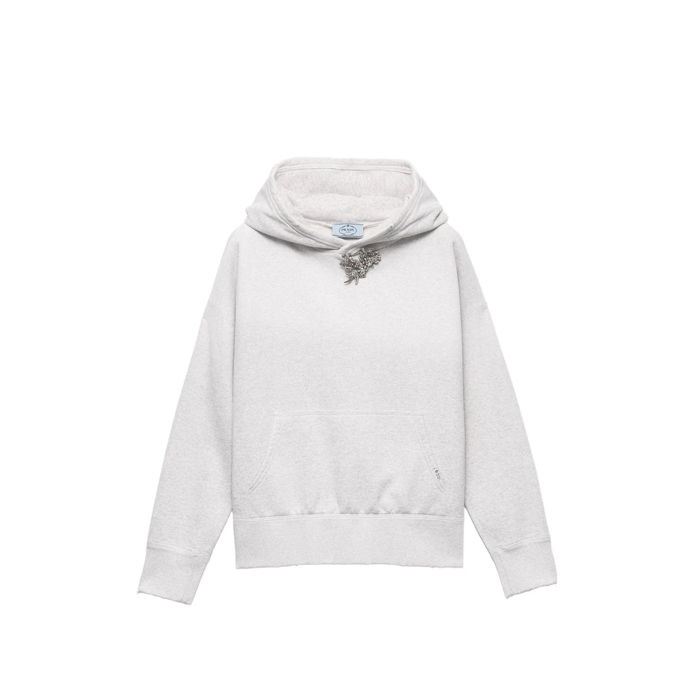 Prada Grey Tops - Hoodies Women PRADA