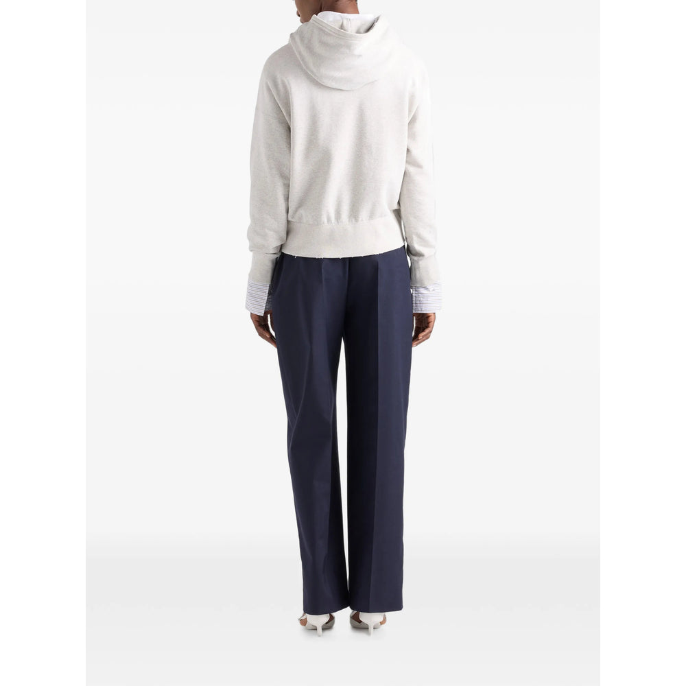 Prada Grey Tops - Hoodies Women PRADA
