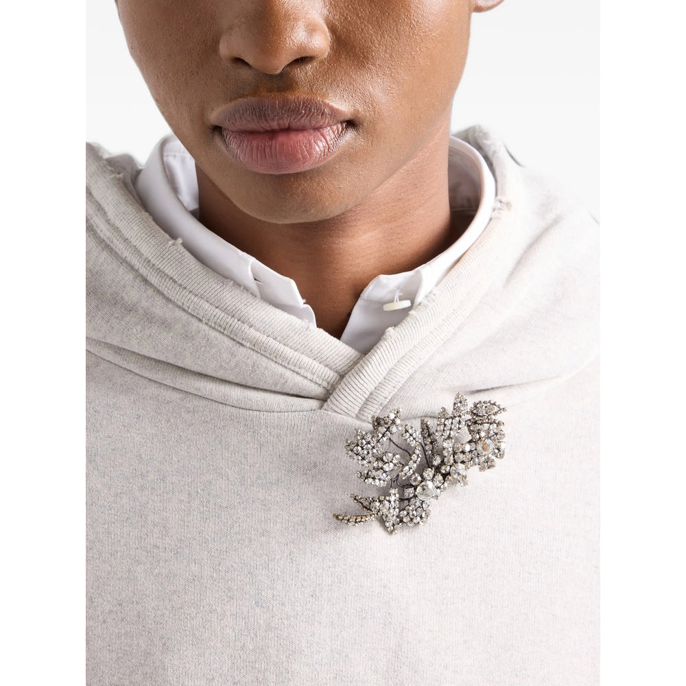 Prada Grey Tops - Hoodies Women PRADA