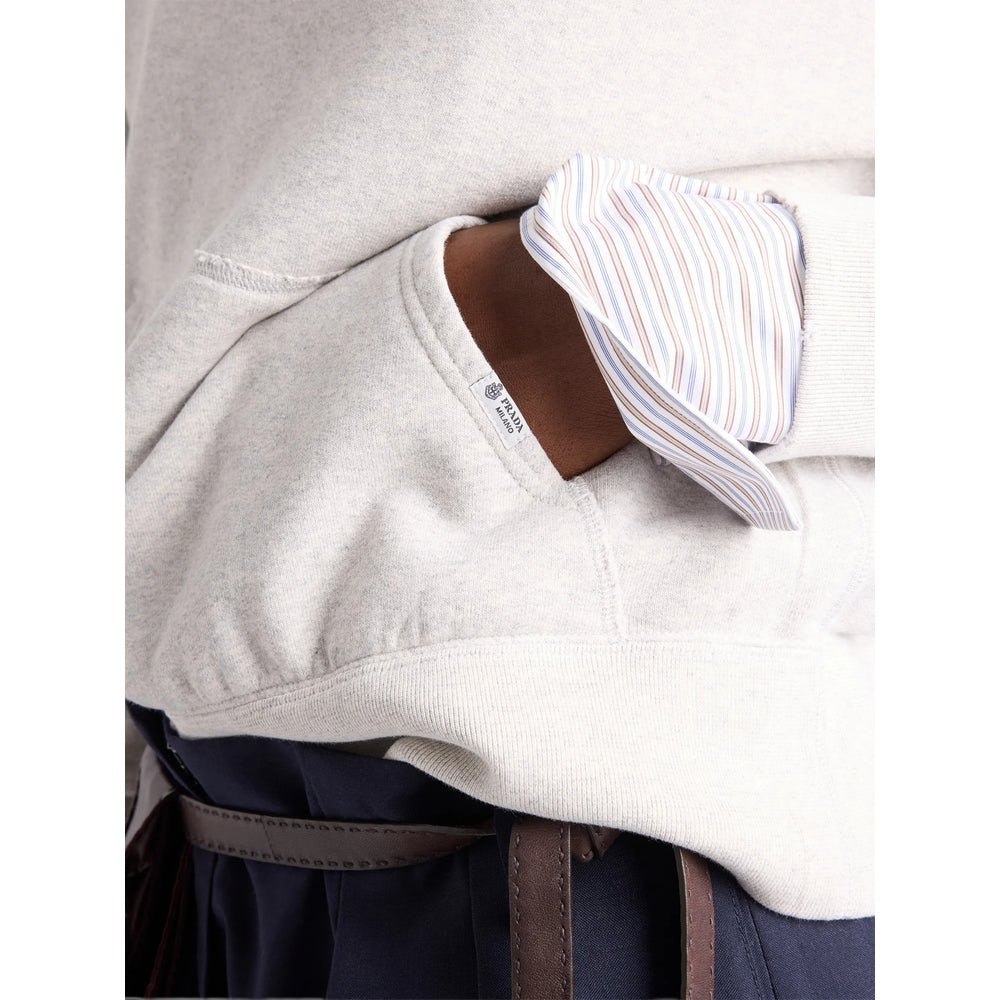 Prada Grey Tops - Hoodies Women PRADA