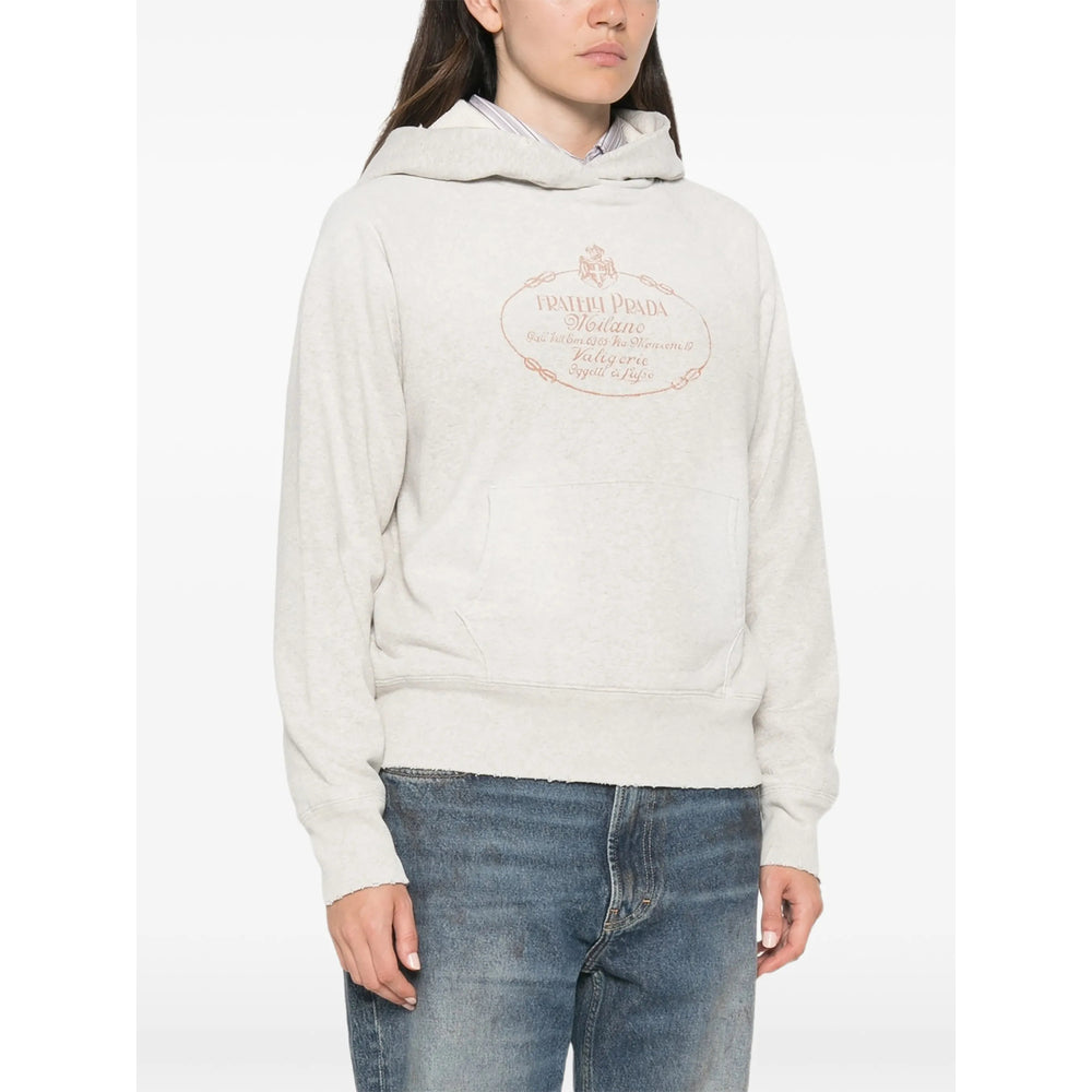 Prada Grey Tops - Hoodies Women PRADA