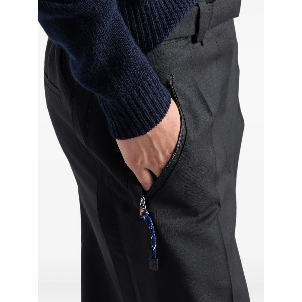 Prada Black Trousers - Tailored Trousers Women PRADA