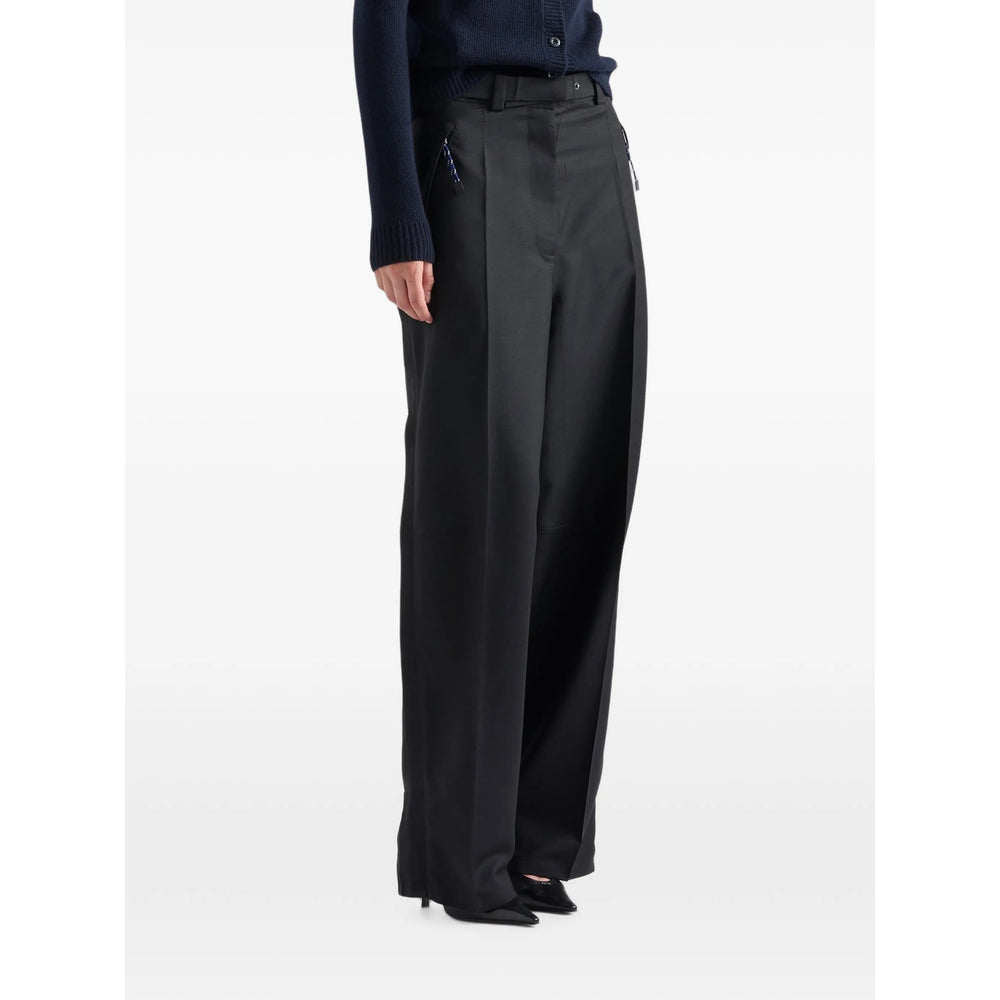 Prada Black Trousers - Tailored Trousers Women PRADA