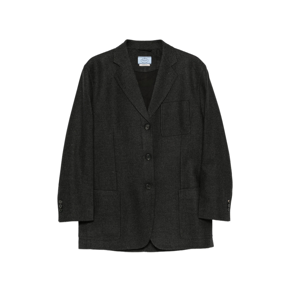 Prada Grey Jackets - Blazers Women PRADA