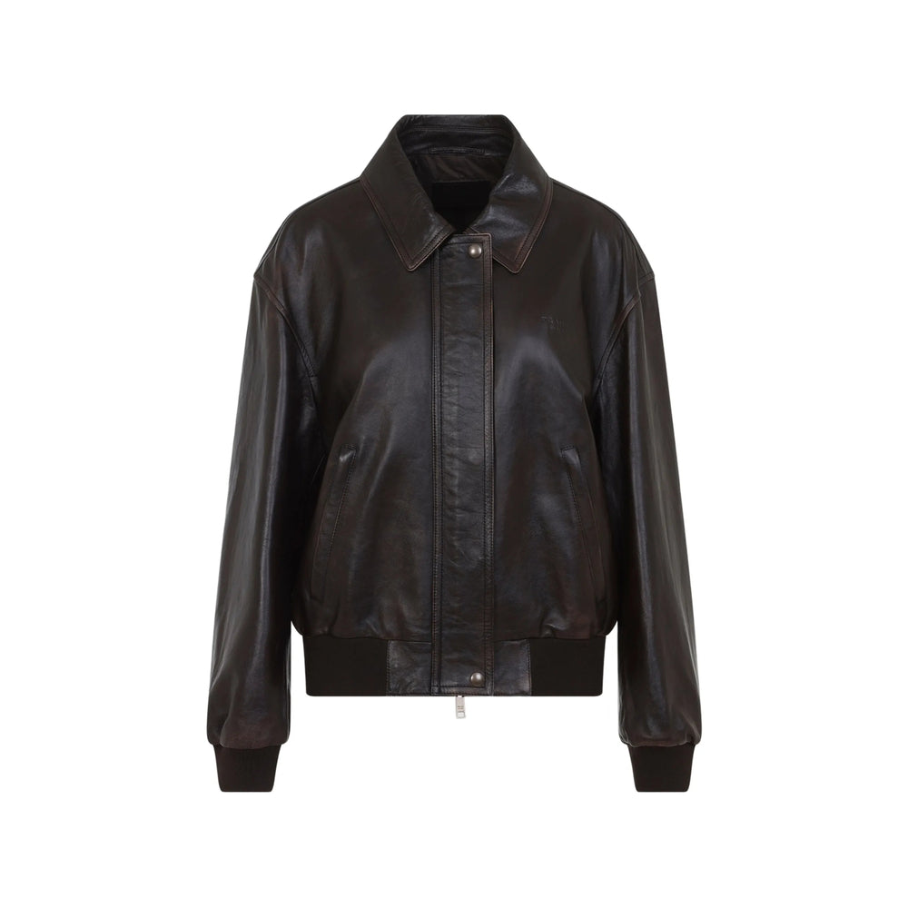 Prada Brown Jackets - Bomber Jackets Women PRADA