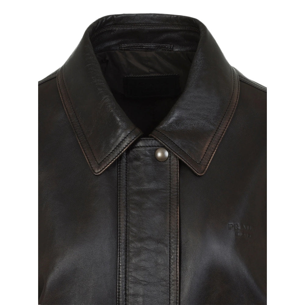 Prada Brown Jackets - Bomber Jackets Women PRADA